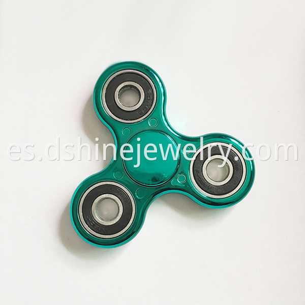 metallic hand spinner